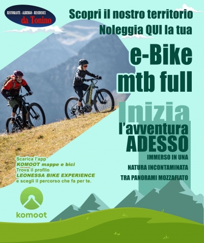 Noleggio E-Bike formule e prezzi